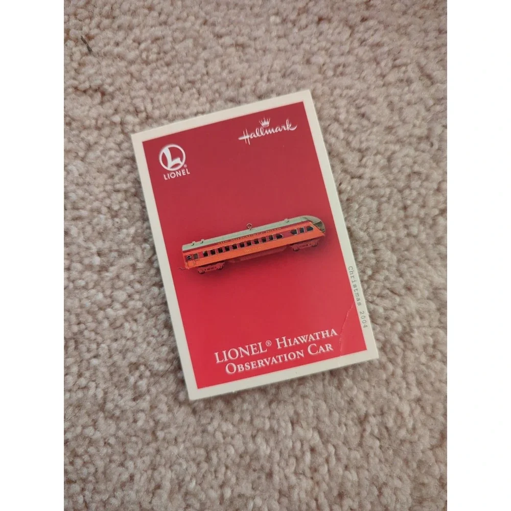 Hallmark‎ Keepsake Ornamen 2004 Lionel Hiawatha Observation Car